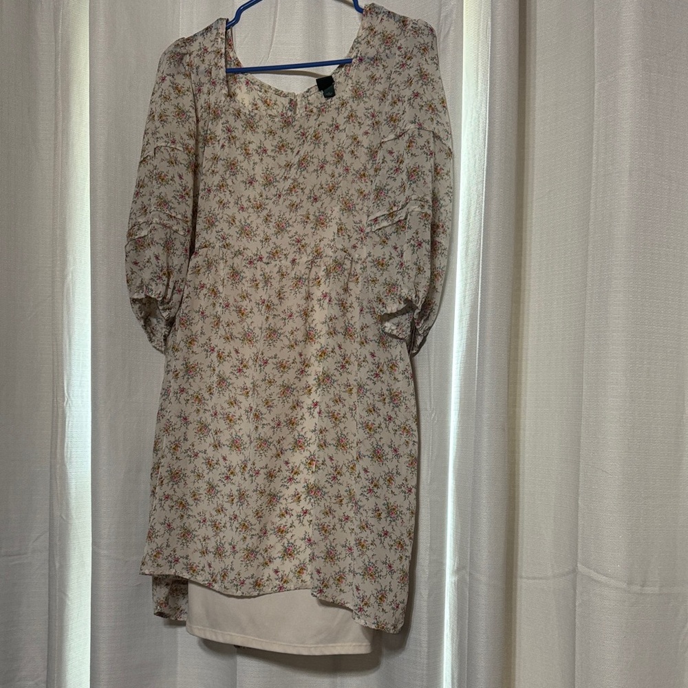 Floral Print Women's Dress